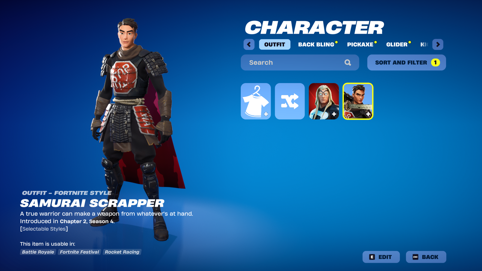Samurai Scrapper Pack