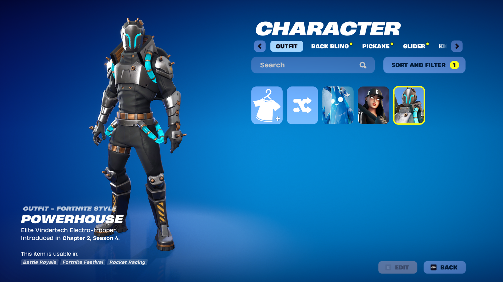 حزمة Powerhouse فورتنايت