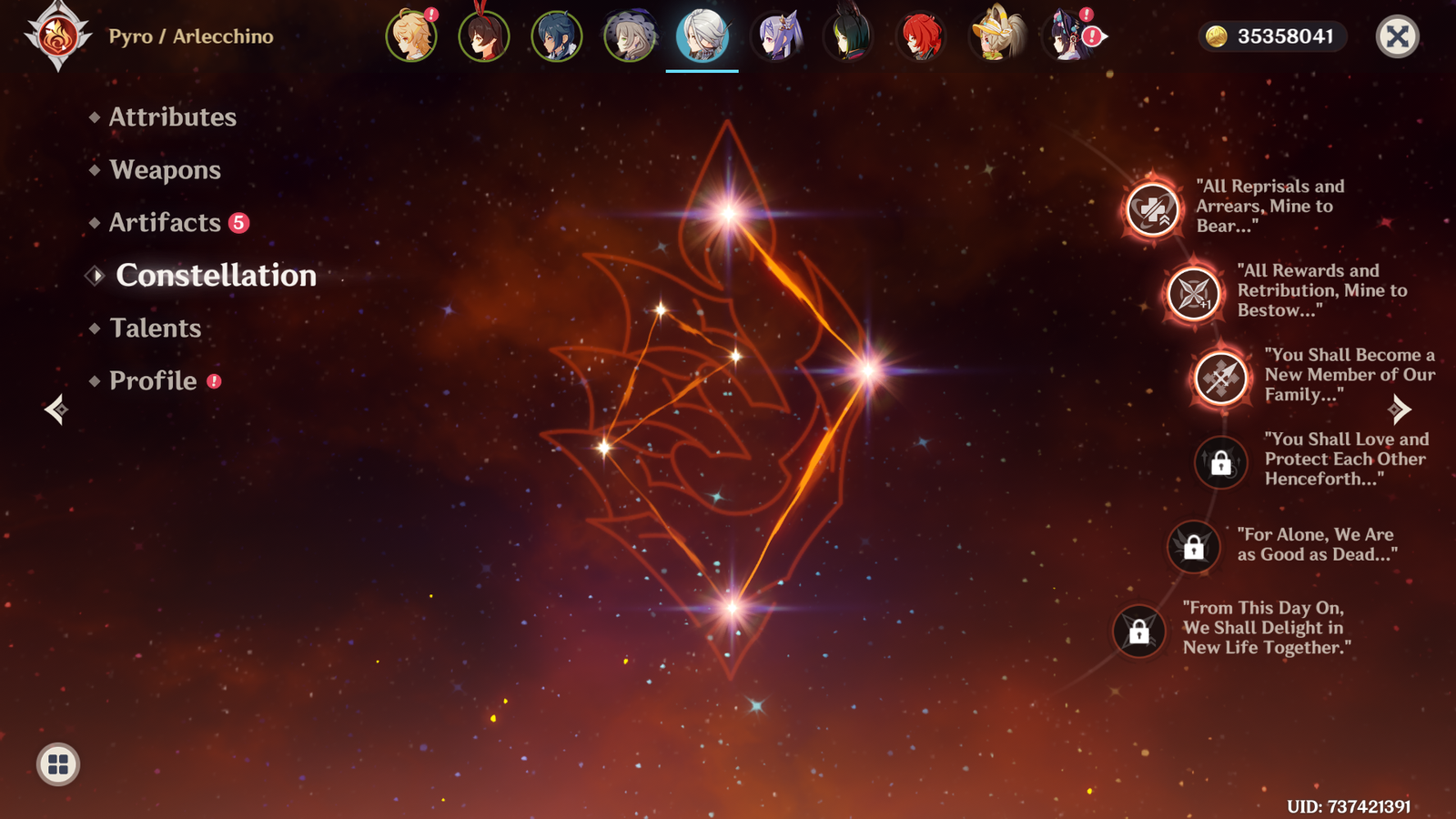 ارليكينو C4 حساب قنشن امباكت