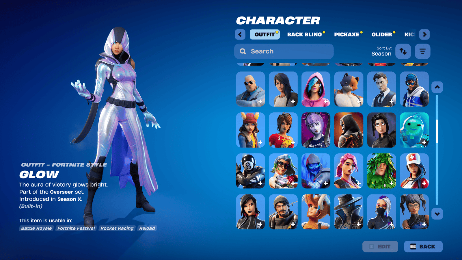 سكن الجلو فورتنايت